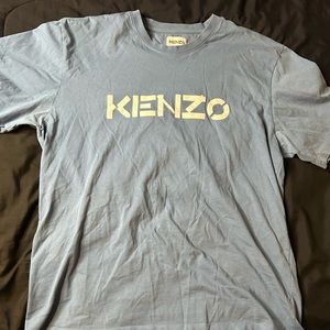 KENZO Logo Print Oversized Tee